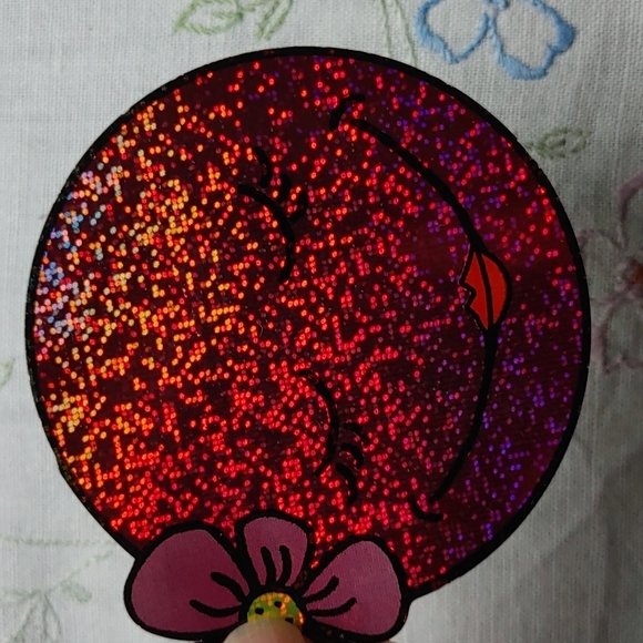 ♦️3 for $15 Vintage Holographic Y2K Emoji Sticker - Picture 3 of 8